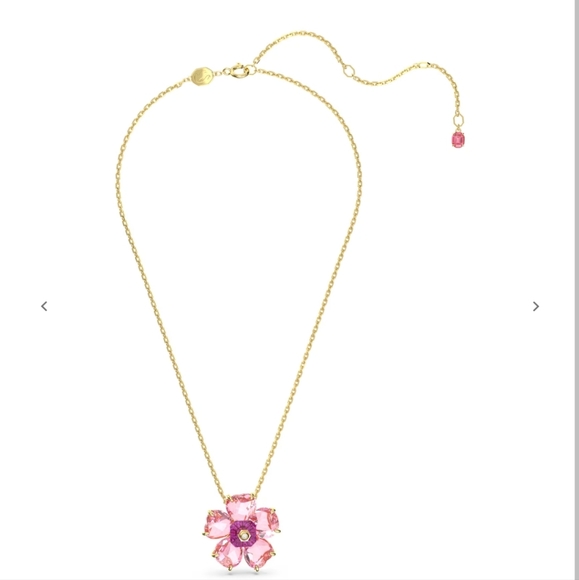 ๐น NWOT Florere necklaceFlower, Pink, Gold-tone plated - Picture 7 of 11